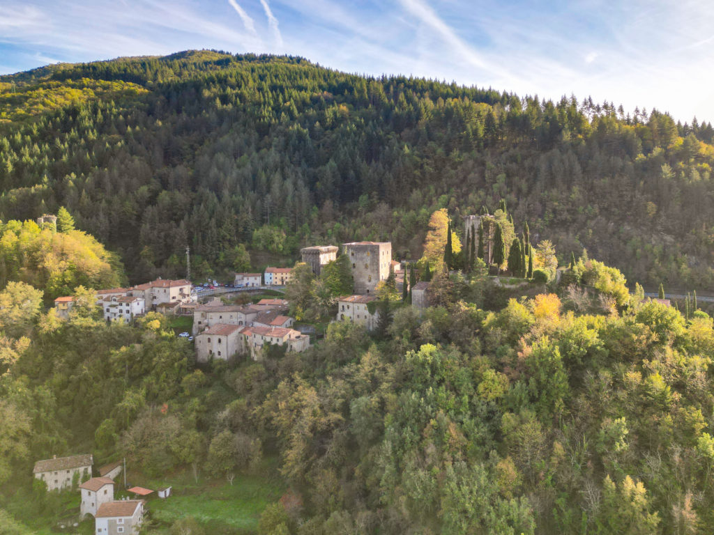 Verrucola Castle in Fivizzano